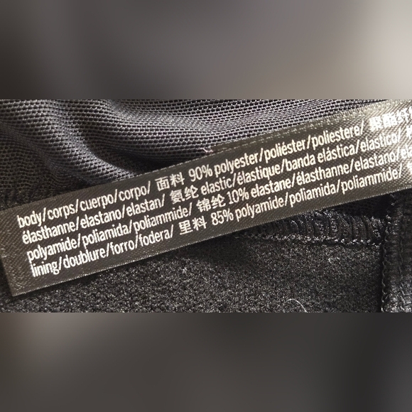 Pink Sport Victoria's Secret Black Velvet and Sheer Trim Push Up Bra - Picture 13 of 13